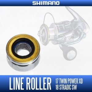 Photo1: [SHIMANO genuine] Line Roller for 21 TWIN POWER XD, 20 TWIN POWER, 17 TWIN POWER XD, 18 STRADIC SW, 19 VANQUISH (1 piece)