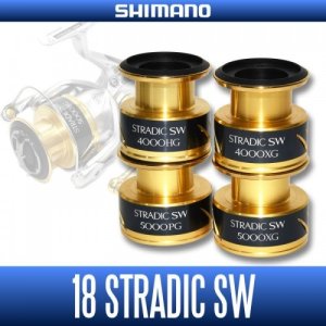 Photo1: [SHIMANO genuine product] 18 STRADIC SW Spare Spool(4000HG, 4000XG, 5000PG, 5000XG)