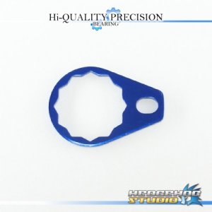 Photo1: [DAIWA] Handle Lock Plate [XL size] SAPPHIRE BLUE