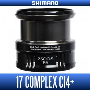 Photo1: [SHIMANO genuine product] 17 COMPLEX CI4+ 2500S F6 Spare Spool