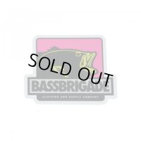 [Bass Brigade] 4" BOXED BASS STICKER - PINK (code:BRD129)