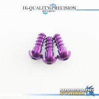 【DAIWA】 Duralumin Screw Set 6-6-6 【T3・BALLISTIC】 ROYAL PURPLE