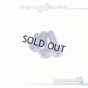 Photo1: 【DAIWA】 Duralumin Screw Set 5-8-8 【PX68・ALPHAS・ZONDA】 DEEP PURPLE