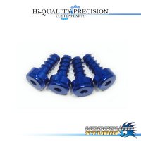 【SHIMANO】Duralumin Screw Set 5-5-5-5 【CAENAN】 SAPPHIRE BLUE