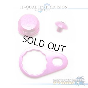 Photo1: 【DAIWA】 Handle Lock Nut Set B-type 【M size】 PINK