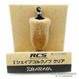 [DAIWA/SLP WORKS] RCS I-Shaped Cork Handle Knob (Clear) *HKIC