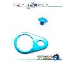 【DAIWA】 Handle Lock Retainer & Screw [M size] (No Nut) SKY BLUE