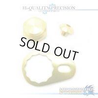 【DAIWA】 Handle Lock Nut Set B-type 【M size】 CHAMPAGNE GOLD