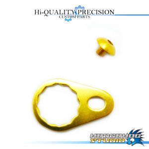Photo1: 【DAIWA】 Handle Lock Retainer & Screw [M size] (No Nut) GOLD