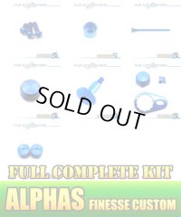 【DAIWA】 ALPHAS FINESSE CUSTOM Dress-up Custom "Full Complete Kit" Ver.3 SAPPHIRE BLUE