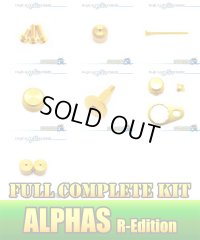 【DAIWA】 ALPHAS R-Edition Dress-up Custom "Full Complete Kit" Ver.3 GOLD