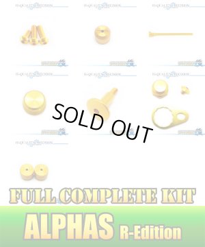 Photo1: 【DAIWA】 ALPHAS R-Edition Dress-up Custom "Full Complete Kit" Ver.3 GOLD