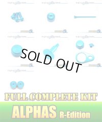 【DAIWA】 ALPHAS R-Edition Dress-up Custom "Full Complete Kit" Ver.3 SKY BLUE