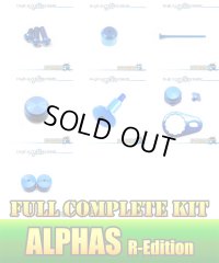 【DAIWA】 ALPHAS R-Edition Dress-up Custom "Full Complete Kit" Ver.3 SAPPHIRE BLUE