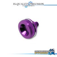 【SHIMANO】 Mechanical Brake Knob 【BFS】 Superior PLATINUM x ROYAL PURPLE