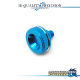 【SHIMANO】 Mechanical Brake Knob 【BFS】 Superior PLATINUM x SKY BLUE