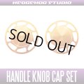 【Abu】 Handle Knob Cap Set 【L size】 Ver.2 Superior ORANGE