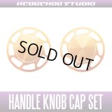 【Abu】 Handle Knob Cap Set 【L size】 Ver.2 Superior ORANGE