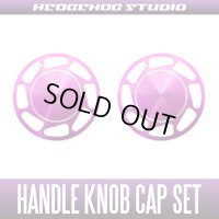 【Abu】 Handle Knob Cap Set 【L size】 Ver.2 Superior PINK