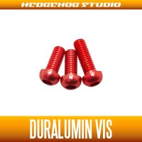 [DAIWA] Duralumin Screw Set 7-7-8 (ZILLION SV TW, TATULA SV TW/CT, morethan PE SV, ZILLION TWS) RED