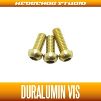 [DAIWA] Duralumin Screw Set 7-7-8 (ZILLION SV TW, TATULA SV TW/CT, morethan PE SV, ZILLION TWS) CHAMPAGNE GOLD