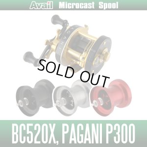 Photo1: Avail 五十鈴 (ISUZU) NEW Microcast Spool BC5252R for ISUZU BC520X,for MEGABASS PAGANI P300 *MGBA