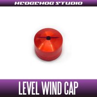 【Abu】 Level Wind Cap 【REV】 RED