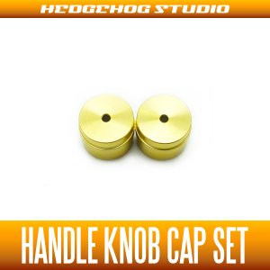 Photo1: [DAIWA] Handle Knob Cap (S size) CHAMPAGNE GOLD  - 2 pieces -