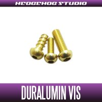 【Abu】 Duralumin Screw Set 5-6-8 【LTX】 CHAMPAGNE GOLD