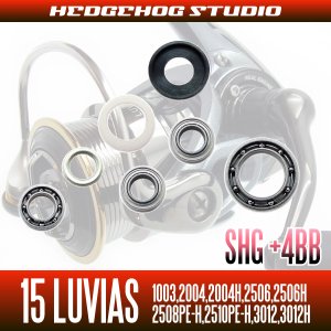 Photo2: 15 LUVIAS 1003,2004,2004H,2506,2506H,3012,3012H Full Bearing Kit 【SHG】