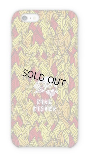 Photo1: 【Angler's Case】Cell-phone Case - FIRE FISHER - Fire pattern (built-to-order) (Product code：  2015101604)