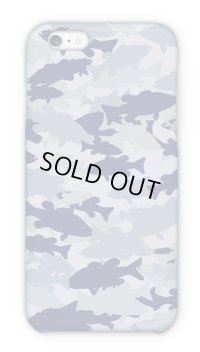 【Angler's Case】Cell-phone Case - BASS Camouflage-large - Light Blue (built-to-order) (Product code： 2015101508)