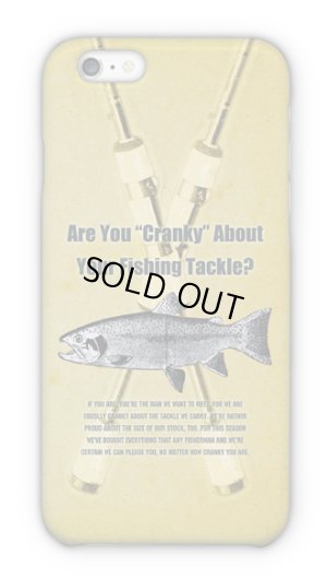 Photo1: 【Angler's Case】Cell-phone Case - Are You Cranky About Your Fishing Tackle? - (built-to-order) (Product code： 2015040104)