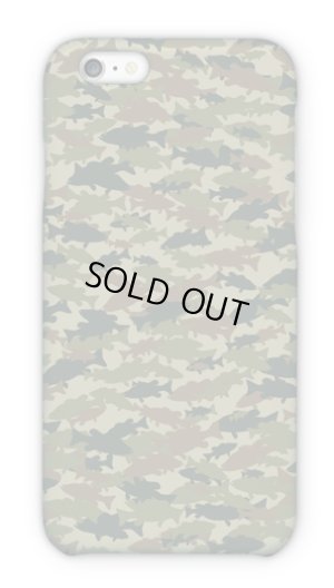 Photo1: 【Angler's Case】Cell-phone Case - BASS Camouflage - Army  (built-to-order) (Product code： 2015101313)