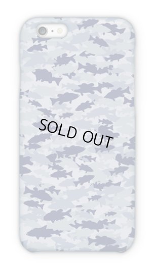 Photo1: 【Angler's Case】Cell-phone Case - BASS Camouflage - Light Blue (built-to-order) (Product code： 2015101318)