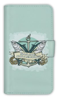 【Angler's Case】【Notebook Type】Cell-phone Case - Saling label - (built-to-order) (Product code：diary2015103103)