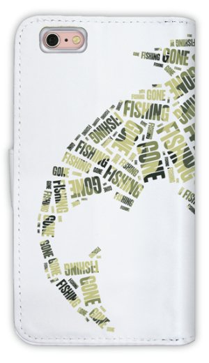 Photo2: 【Angler's Case】【Notebook Type】Cell-phone Case - Illustration of fish - (built-to-order) (Product code： diary2015103030)