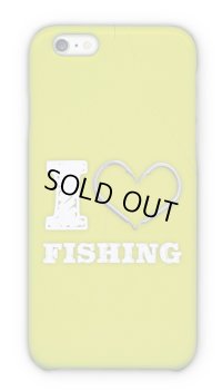 【Angler's Case】Cell-phone Case - I love Fishing - Green (built-to-order) (Product code： 2015090807)