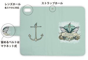 Photo3: 【Angler's Case】【Notebook Type】Cell-phone Case - Saling label - (built-to-order) (Product code：diary2015103103)