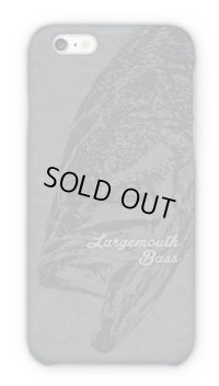 【Angler's Case】Cell-phone Case - BASS - GRAY (built-to-order) (Product code：2015030804)