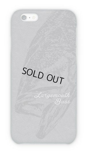 Photo1: 【Angler's Case】Cell-phone Case - BASS - GRAY (built-to-order) (Product code：2015030804)