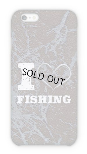 Photo1: 【Angler's Case】Cell-phone Case - I love Fishing - Brown (built-to-order) (Product code：2015090901)