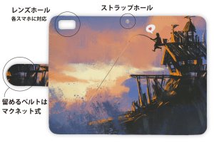 Photo3: 【Angler's Case】【Notebook Type】Cell-phone Case - Fisherman to fishing - (built-to-order) (Product code：diary2015103027)