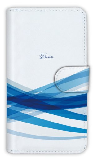 Photo1: 【Angler's Case】【Notebook Type】Cell-phone Case - Image of Wave 2 - (built-to-order) (Product code：diary2015110203)