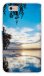 Photo2: 【Angler's Case】【Notebook Type】Cell-phone Case - Evening fishing at sunset on lake - (built-to-order) (Product code：diary2015102805) (2)