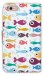 Photo2: 【Angler's Case】【Notebook Type】Cell-phone Case - Seamless Pattern of cute fishes - (built-to-order) (Product code：diary2015103132) (2)