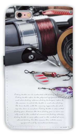 Photo2: 【Angler's Case】【Notebook Type】Cell-phone Case - Fishing tackle - (built-to-order) (Product code：diary2015102806)