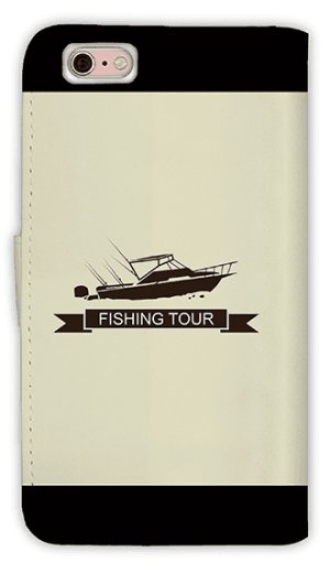 Photo2: 【Angler's Case】【Notebook Type】Cell-phone Case - Boat Fishing -  (built-to-order) (Product code：diary2015110703)