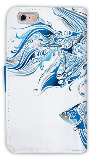 Photo2: 【Angler's Case】【Notebook Type】Cell-phone Case - Tropical - (built-to-order) (Product code：diary2015110507)