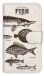 Photo1: 【Angler's Case】【Notebook Type】Cell-phone Case - Vintage Fish Picture Book  - Lemon (built-to-order) (Product code：diary2015110502) (1)